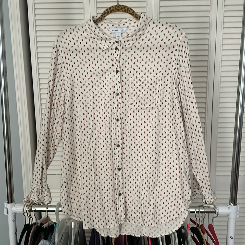 Old Navy, long sleeve blouse